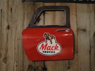Mack Trucks Sales And Service Metal Truck Door Man Cave Garage Wall Decor Sign