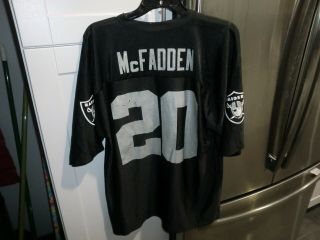 Vintage Oakland Raiders Darren Mcfadden Jersey Sz Large Priced To Sell Quickly
