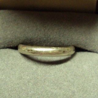 Vtg Estate Jewelry UNCAS Sterling Silver.  925 WEDDING BAND RING Size 5 2
