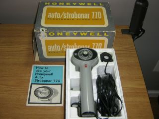 Vintage Honeywell Auto/strobonar 770 Electronic Flash Unit