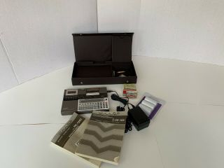 Sharp Pc - 125/1251 Pocket Computer / Printer Micro - Cassette Recorder Dock