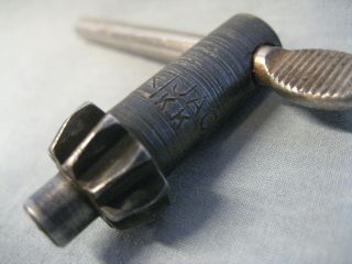 Vintage Usa Jacobs Key Size Kk For 1/2 Drill Chucks 9/32 Pilot Hole