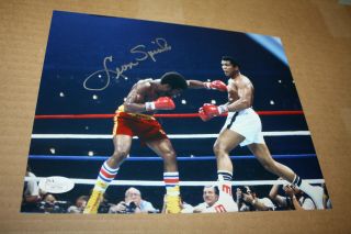 Leon Spinks Signed 8x10 Photo Vs Ali 1978 Champ & Olympic Gold Winner Jsa