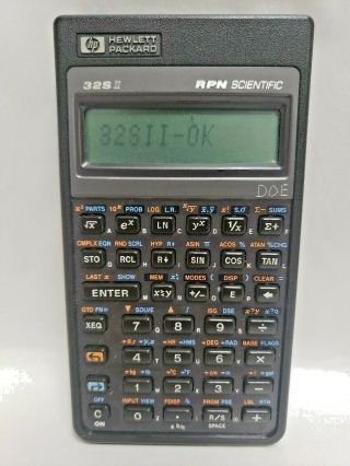 - Hewlett Packard Hp - 32sii Rpn Scientific Calculator W/ Soft Case