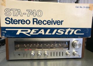 Realistic Sta - 740 Stereo Fm/am Receiver Amplifier,  Tuner All In One