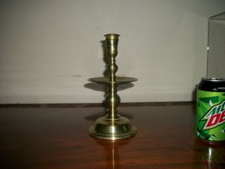 Vintage " Virginia Metalcrafters " Colonial Williamsburg Brass Candlestick/8 1/4 "