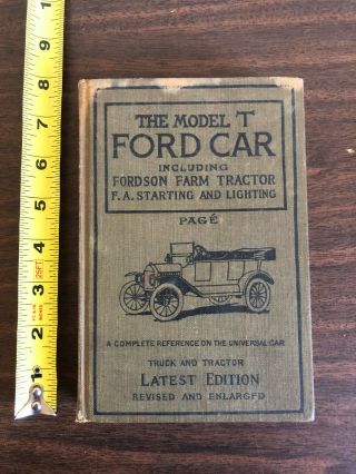 1924 Model T Ford Car Fordson Farm Tractor F.  A.  Starting Lighting Universal Car