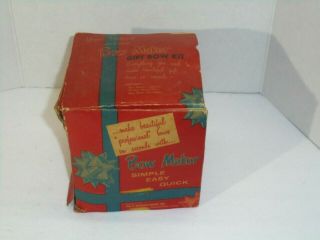 Vintage Sell - O Bow Maker Gift Bow Kit With Box Crafts Ribbon
