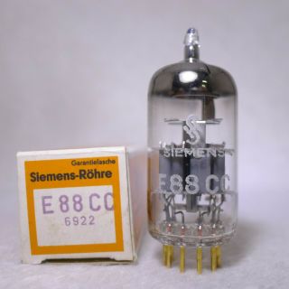 Siemens E88cc/6922 Made In Germany Gold Pin Very Strong 1964
