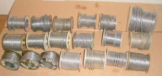 VINTAGE SOLDER WIRE 18 LBS.  KESTER ALPHA CANFIELD & MORE 2