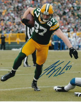Jordy Nelson Signed Autographed 8x10 Photo Green Bay Packers