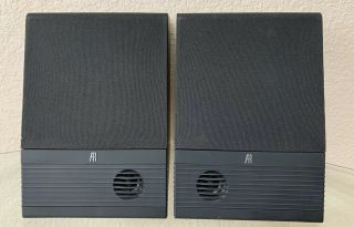 Pair Acoustic Research Ar M.  5 Hol Imaging Speakers Made In Usa