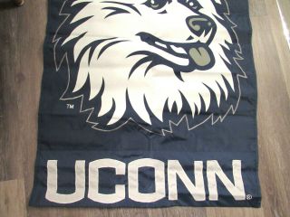 UCONN Huskies / University of Connecticut Heavy Duty 2 - Sided Flag / Banner 28x44 2