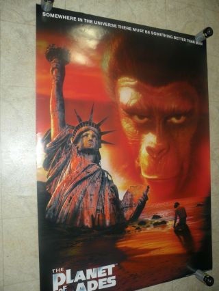 Vintage 1999 The Planet Of The Apes Poster 25 " X 35 "