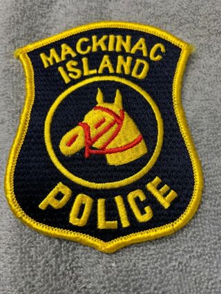Mackinac Island Police Patch