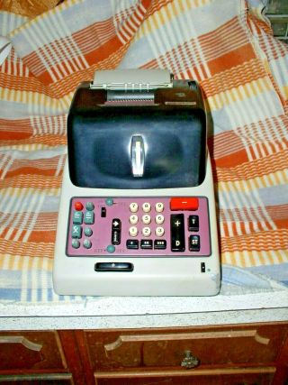 Vintage Olivetti Divisumma 24 Electronic Calculator Made In Italy Very