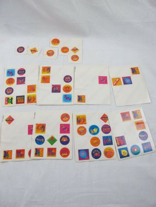 Vintage 1990s Highlights For Children Children Elementary School Sticker Sheets