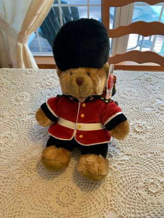 Keel Toys - English Brown Teddy Bear - Royal Guard London - W/ Tags