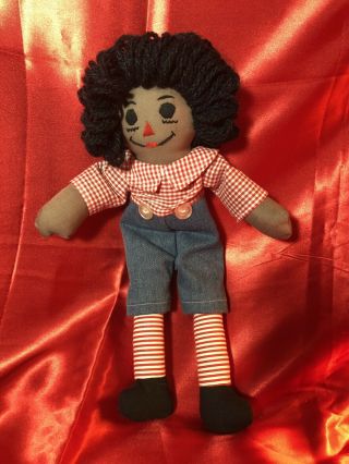 Vintage Black / African American Raggedy Ann Doll