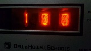 Vintage Heath IMD - 202 - 2 Bell Howell Schools Digital Multimeter Nixie tube 3