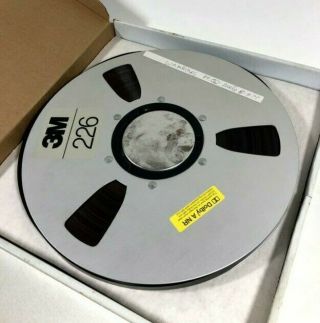 Warriors Part 2 Reel To Reel Scotch 3m 226 Dolby Mastering Tape Dated 1 - 22 - 88