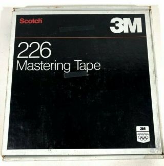 Warriors Part 2 Reel To Reel Scotch 3M 226 Dolby Mastering Tape Dated 1 - 22 - 88 2