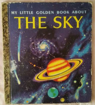 My Little Golden Book About The Sky Lgb Vintage Hc Tibor Gergely