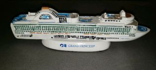 Princess Cruise Line Grand Princess Cruise Ship Model Souvenir Advertising