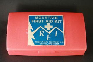 Vintage Rei Mountain First Aid Kit