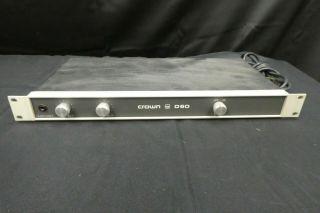 Vintage Crown D60 2 Channel Power Amp