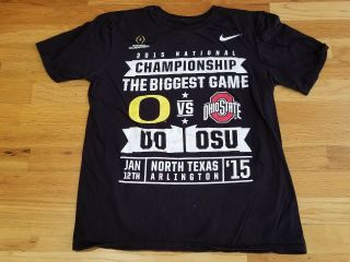 Nike 2015 Ohio State Buckeyes National Championship Game T Shirt Football Oregon