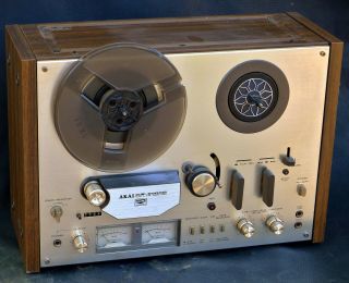 Akai Gx - 4000d Reel To Reel Player With Glass And X 