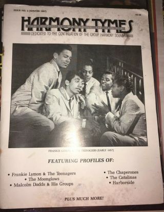 Vintage Music Newspaper Harmony Times Issue 3 Winter 1987 Rare Black Americana