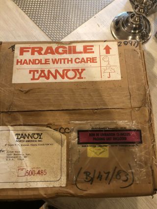 Tannoy 2528 10” Nos Factory Recone Kit 7000 - 0031 Dorset T165 Chester