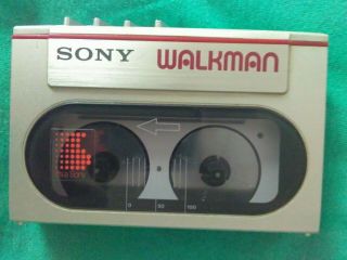 Vintage,  1983? Sony Walkman Wm10,  Cassette,  Cond.