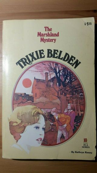 Trixie Belden The Marshland Mystery 10,  Vintage 1977