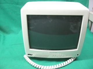 Vintage Panasonic Color Ctp - 1050r 10 " Crt Tv Vintage Gaming Monitor; Great