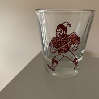 Vintage Stephen F.  Austin State University Lumberjacks Shot Glass
