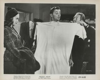 1949 Vintage Photo Robert Mitchum - Janet Leigh Holiday Affair Movie Publicity
