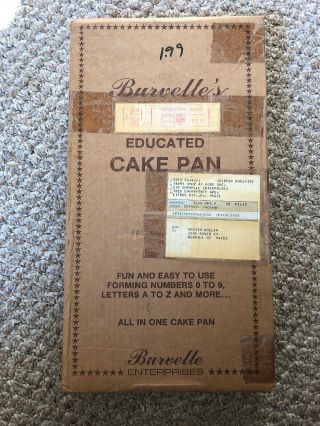 Vintage Burvelles Educated Cake Pan All In One