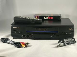 Panasonic Pv - 4540 Vcr Hifi Stereo Player Recorder Omnivision -,