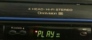 PANASONIC PV - V4522 VCR HiFi STEREO PLAYER RECORDER OmniVision -, 2