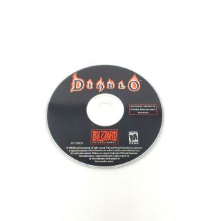 Diablo 1 Pc Cd - Rom Windows 95 Disc Only Game Blizzard Vintage