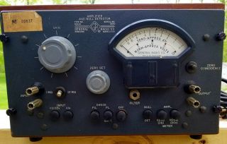 Vintage General Radio Type 1231 - B Amplifier & Null Detector S/n 3300 - Lamp Part