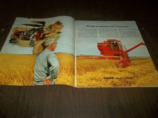 Vintage Case 1967 Buyer ' s Guide Tractor Implement 125th Ann.  Cully Implement IL. 3