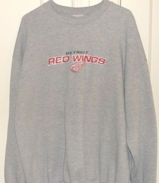 Lee Detroit Red Wings Embroidered Logo Men 