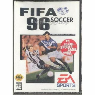 Fifa Soccer 96 For Sega Genesis Vintage Very Good