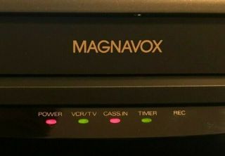 Magnavox VRU262AT 4 Head VHS VCR Video Cassette Player, 3