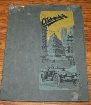 1915 Oldsmobile Car Advertising Sales Brochure