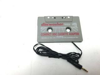 Vintage Dishwasher Compact Disc Cassette Adapter Schotz Tecnology Aux